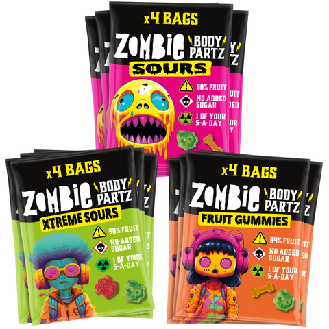 Zombie Body Partz Xtreme Sours 90% Fruta