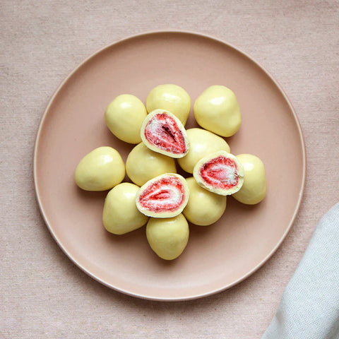 Freeze Dried Strawberry White Chocolate