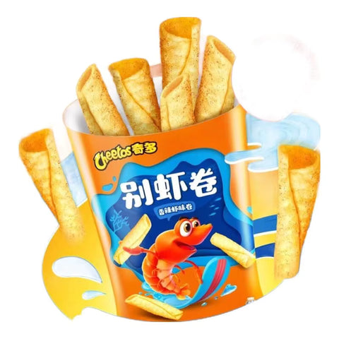 Cheetos Spicy Shrimp Rolls Batatas Fritas L