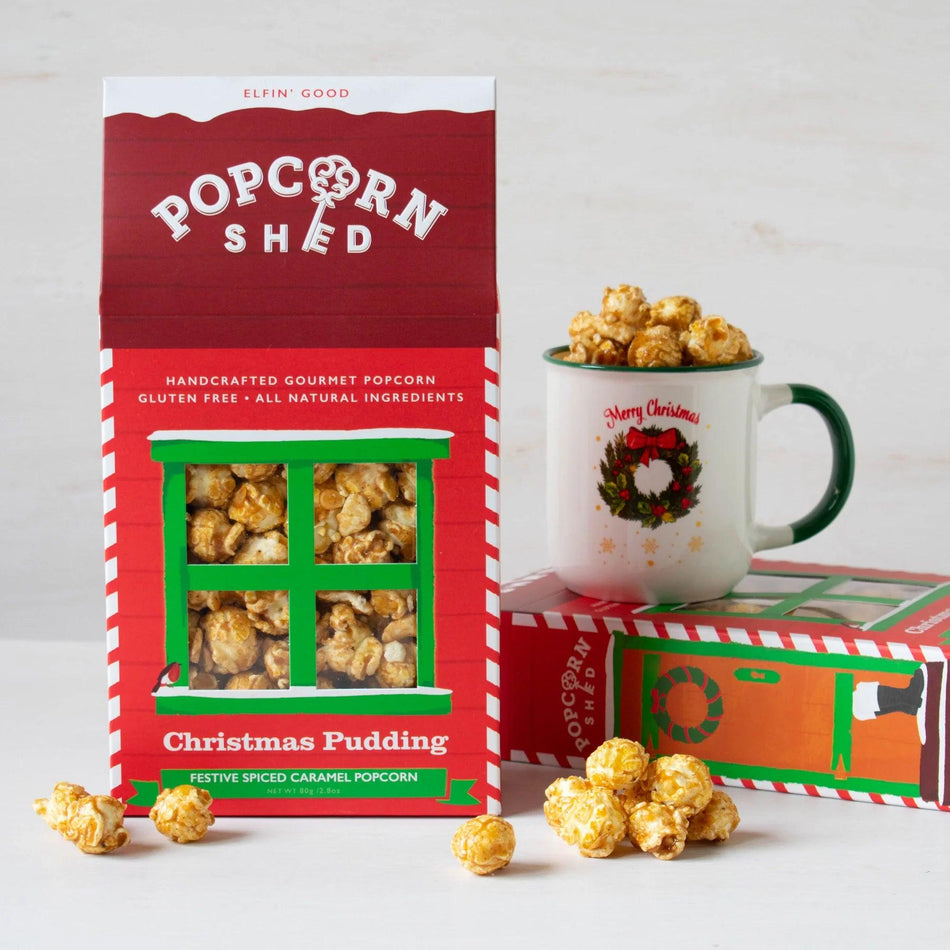 Popcorn Shed Christmas Pudding