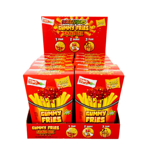 Zed Candy Screamers Gummy Fries Shake Box