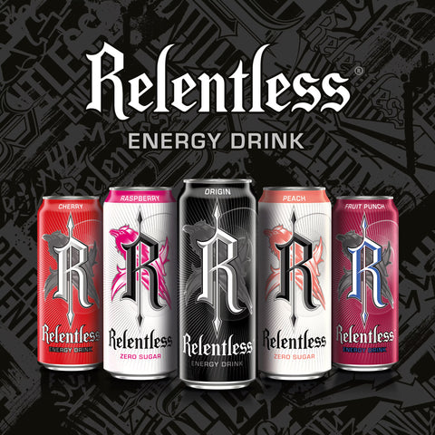 Relentless Cherry Energy Drink