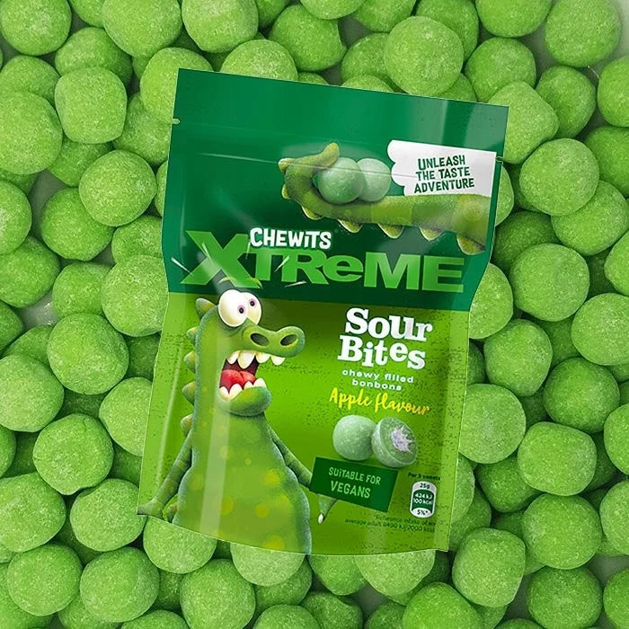 Chewits Xtreme Sour Bites Apple