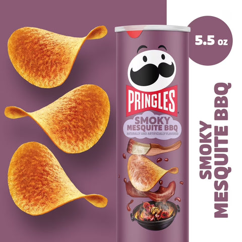 Pringles Smoky Mesquite BBQ