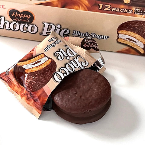 Lotte Choco Pie Black Sugar Milk Tea