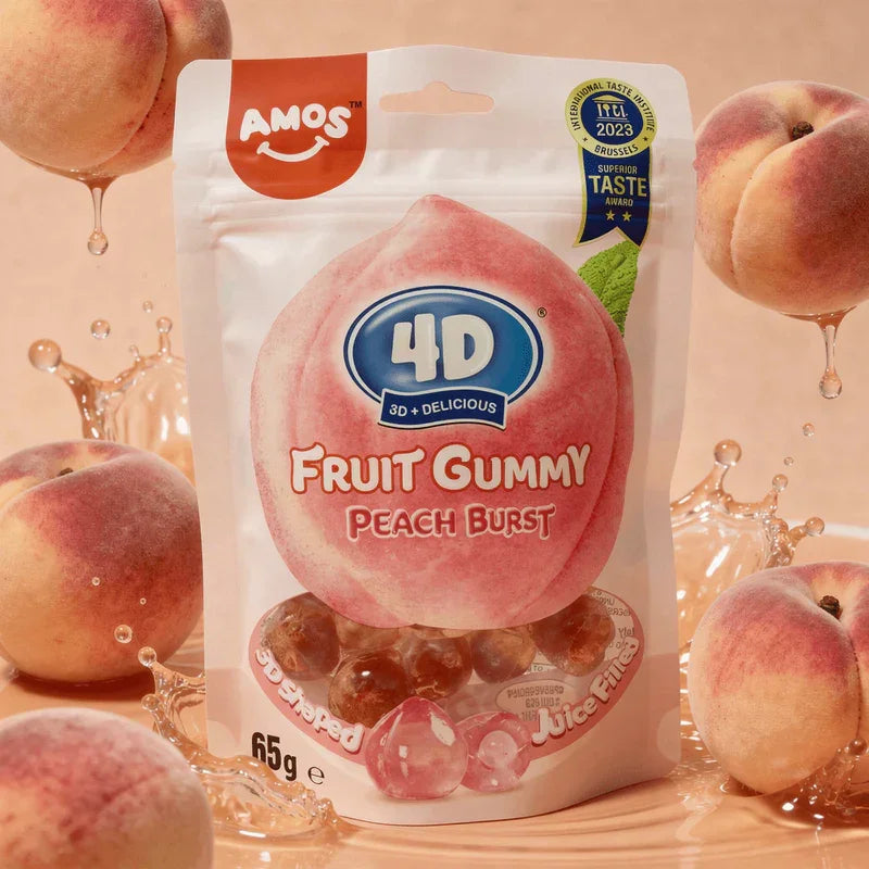 Amos Gummy 4D Peach