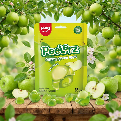Amos Peelerz Gummy Apple