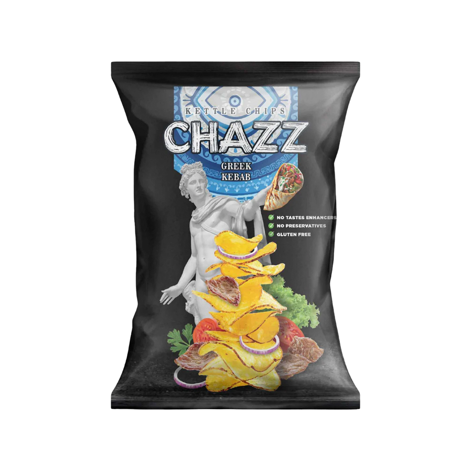 Chazz Chips Greek Kebab