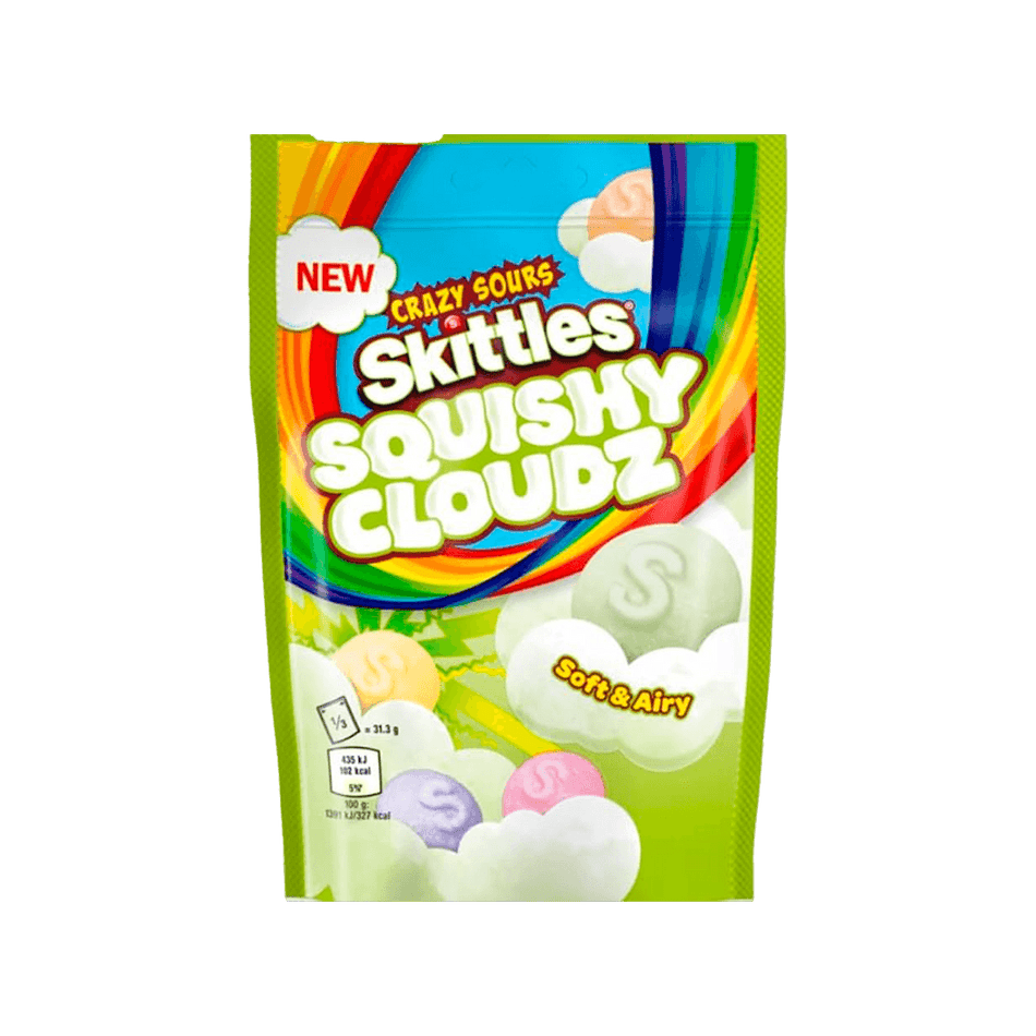 Skittles Squishy Cloudz Crazy Sours