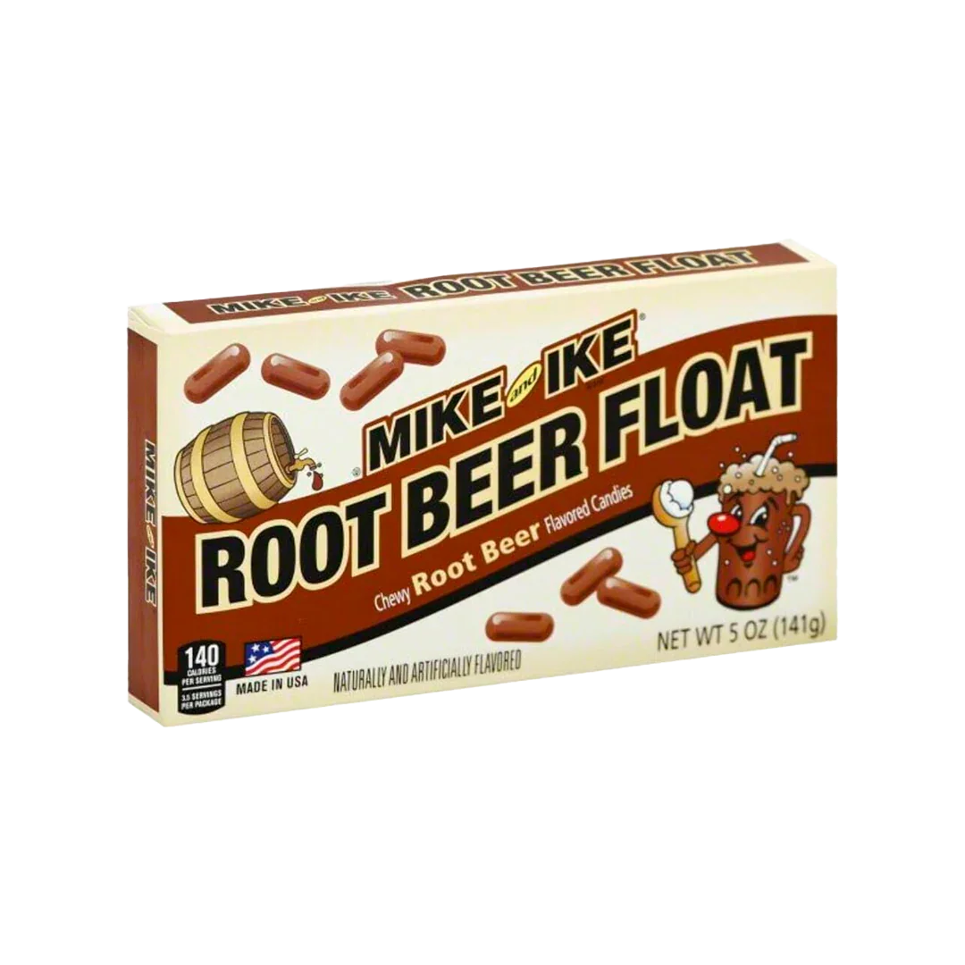 Mike and Ike Root Beer Float