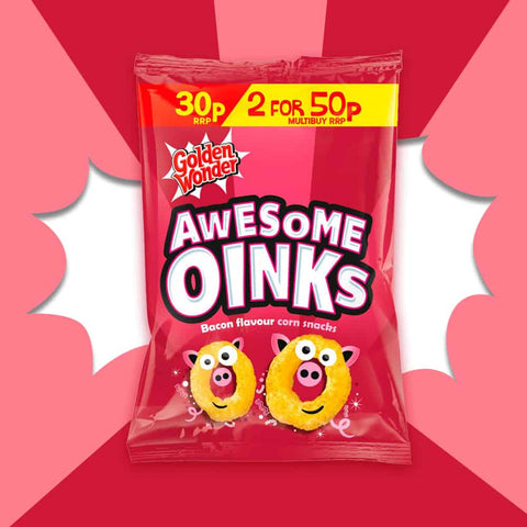 Golden Wonder Awesome Oinks
