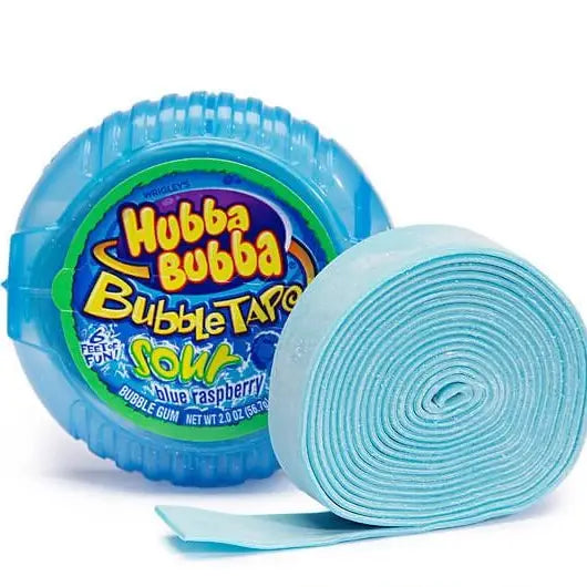 Hubba Bubba Bubble Tape Sour Blue Raspberry