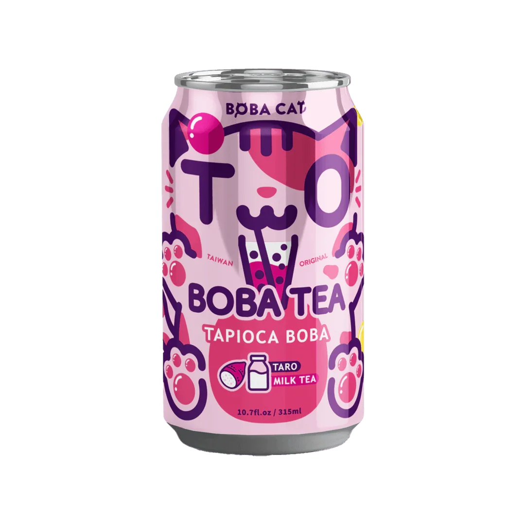Boba Cat Tapioca Boba Bubble Tea (Taro MilkTea) - FragFuel