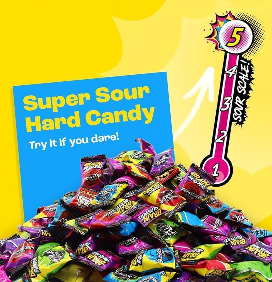 Brain Blasterz Hard Candy Super Sour - FragFuel