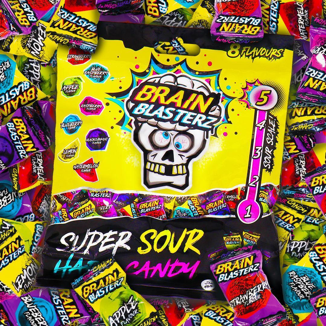 Brain Blasterz Hard Candy Super Sour - FragFuel