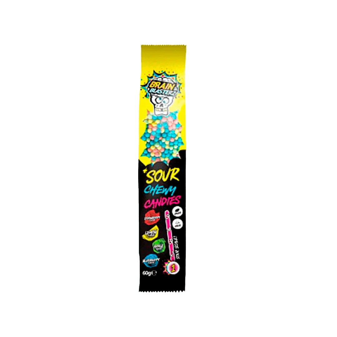 Brain Blasterz Sour Chewy Candies - FragFuel