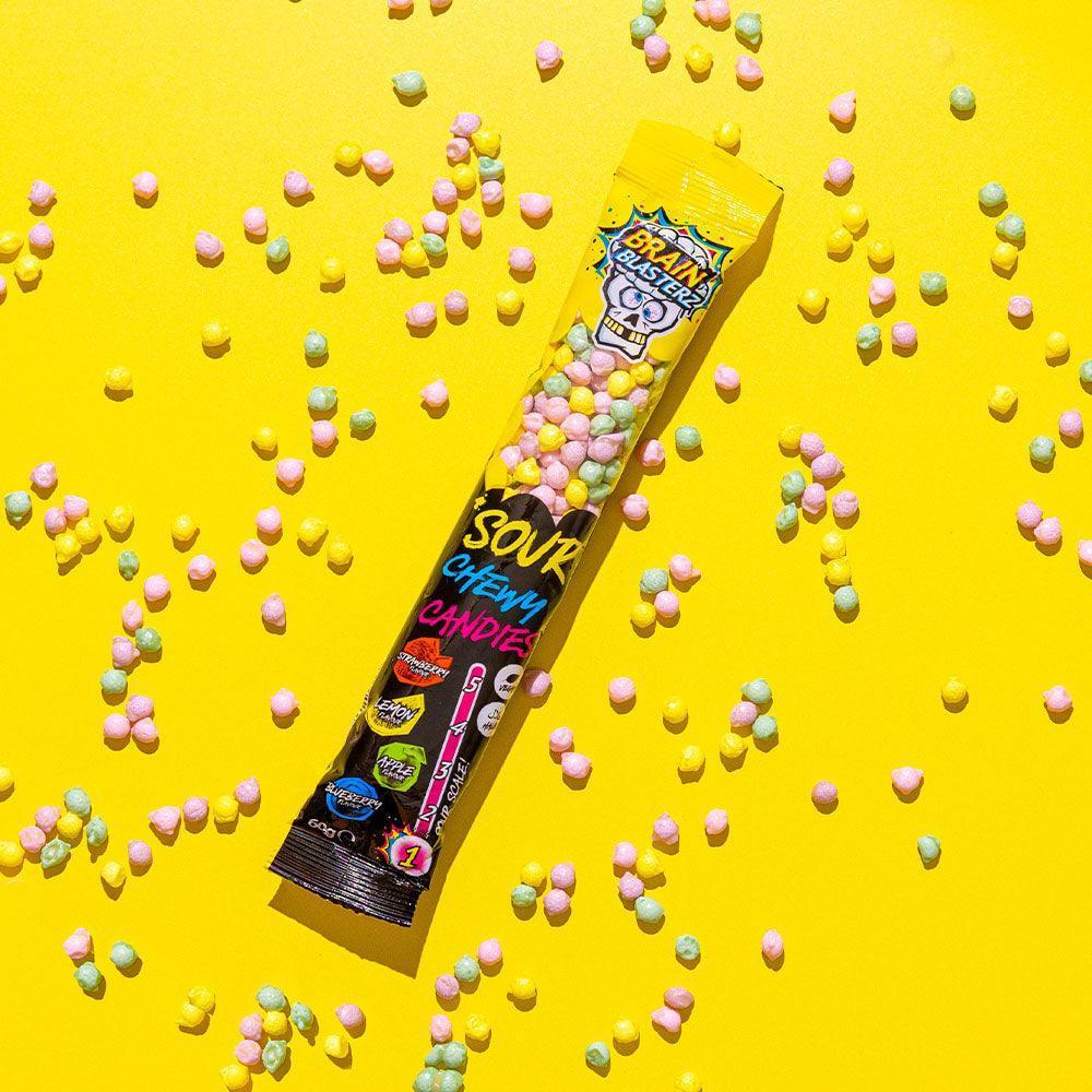 Brain Blasterz Sour Chewy Candies - FragFuel