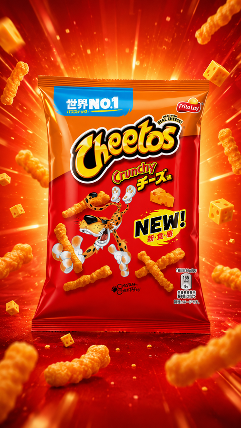 Cheetos Crunchy Japão Big