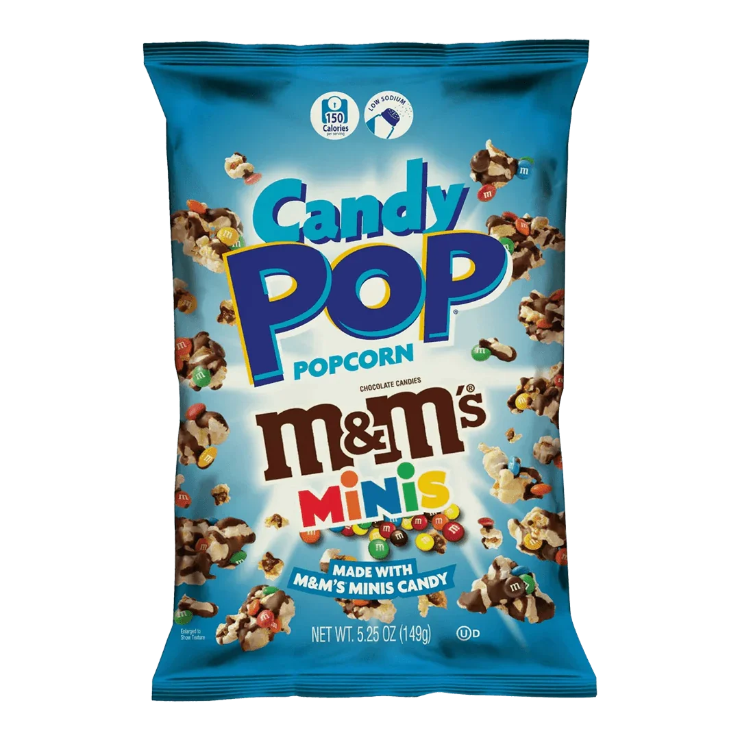 Candy Pop Popcorn M&M's Minis 149g - FragFuel
