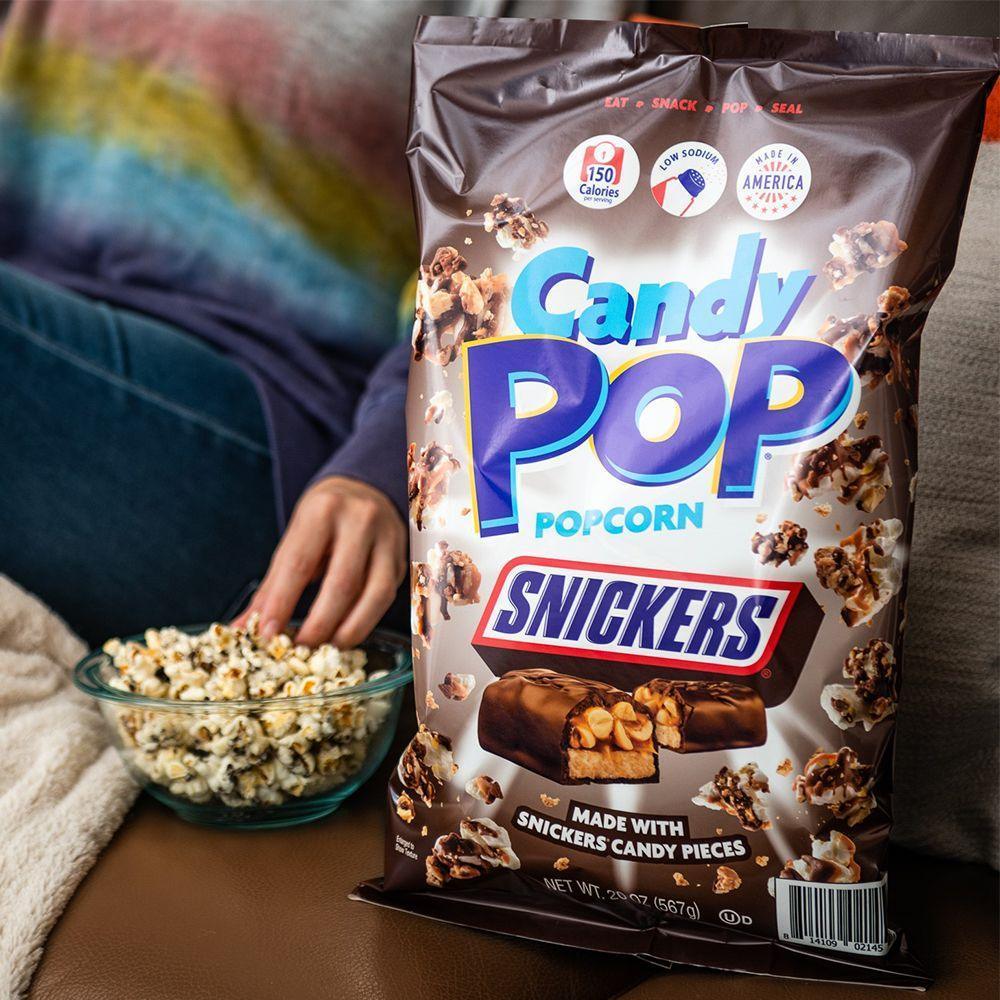 Candy Pop Popcorn Snickers 149g - FragFuel