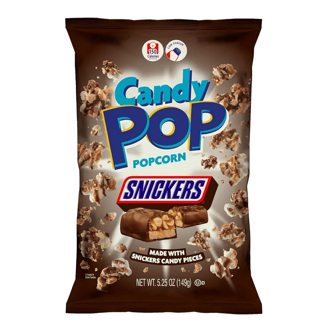 Candy Pop Popcorn Snickers 149g - FragFuel