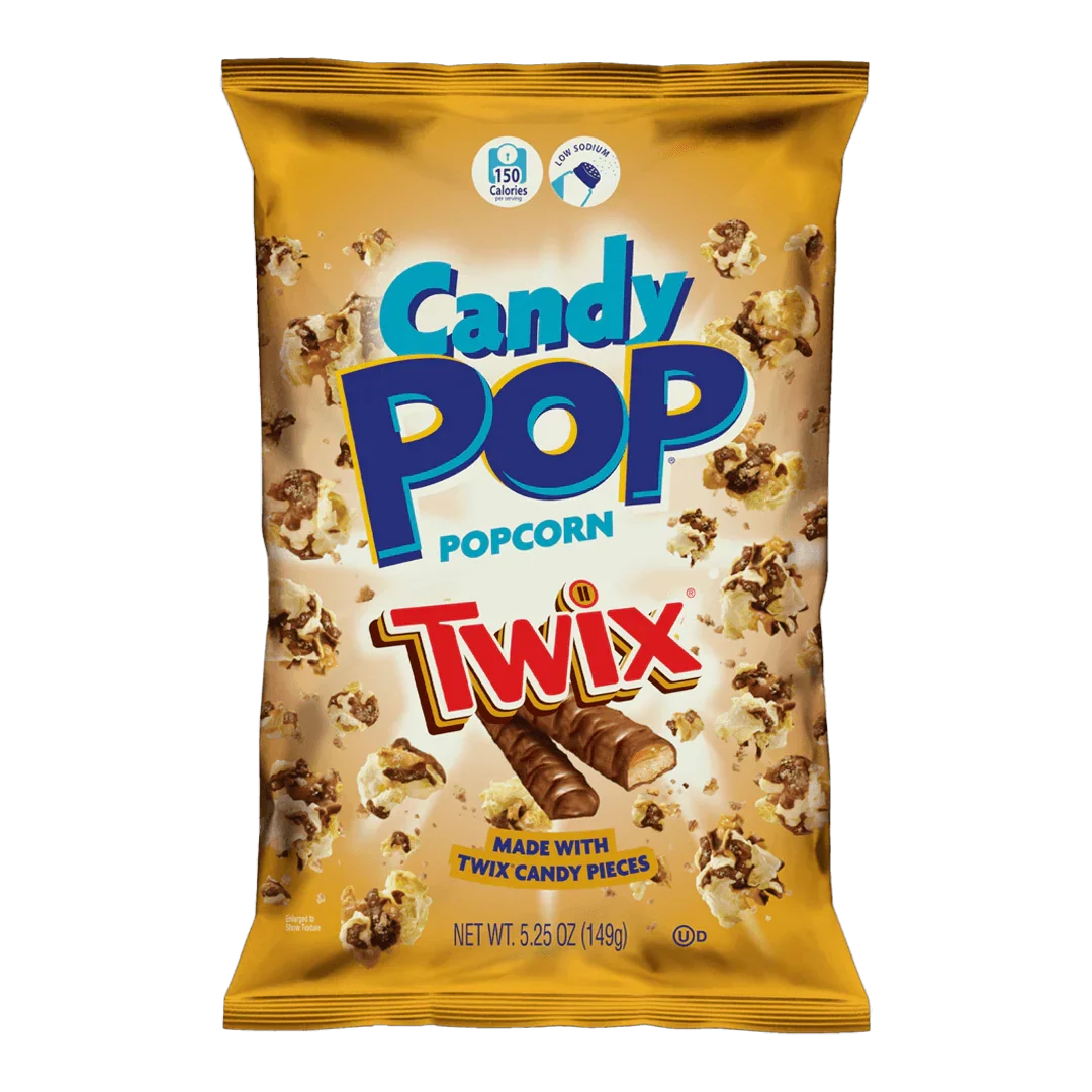 Candy Pop Popcorn Twix 149g - FragFuel