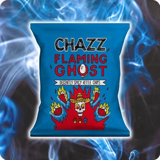 Chazz Chips Flaming Ghost Pepper (Very Hot) - FragFuel