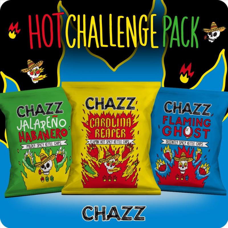 Chazz Chips Flaming Ghost Pepper (Very Hot) - FragFuel