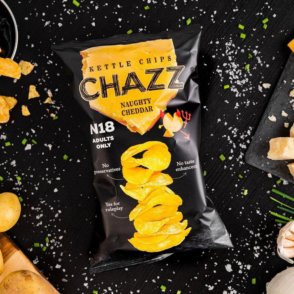 Chazz Chips Naughty Cheddar - FragFuel