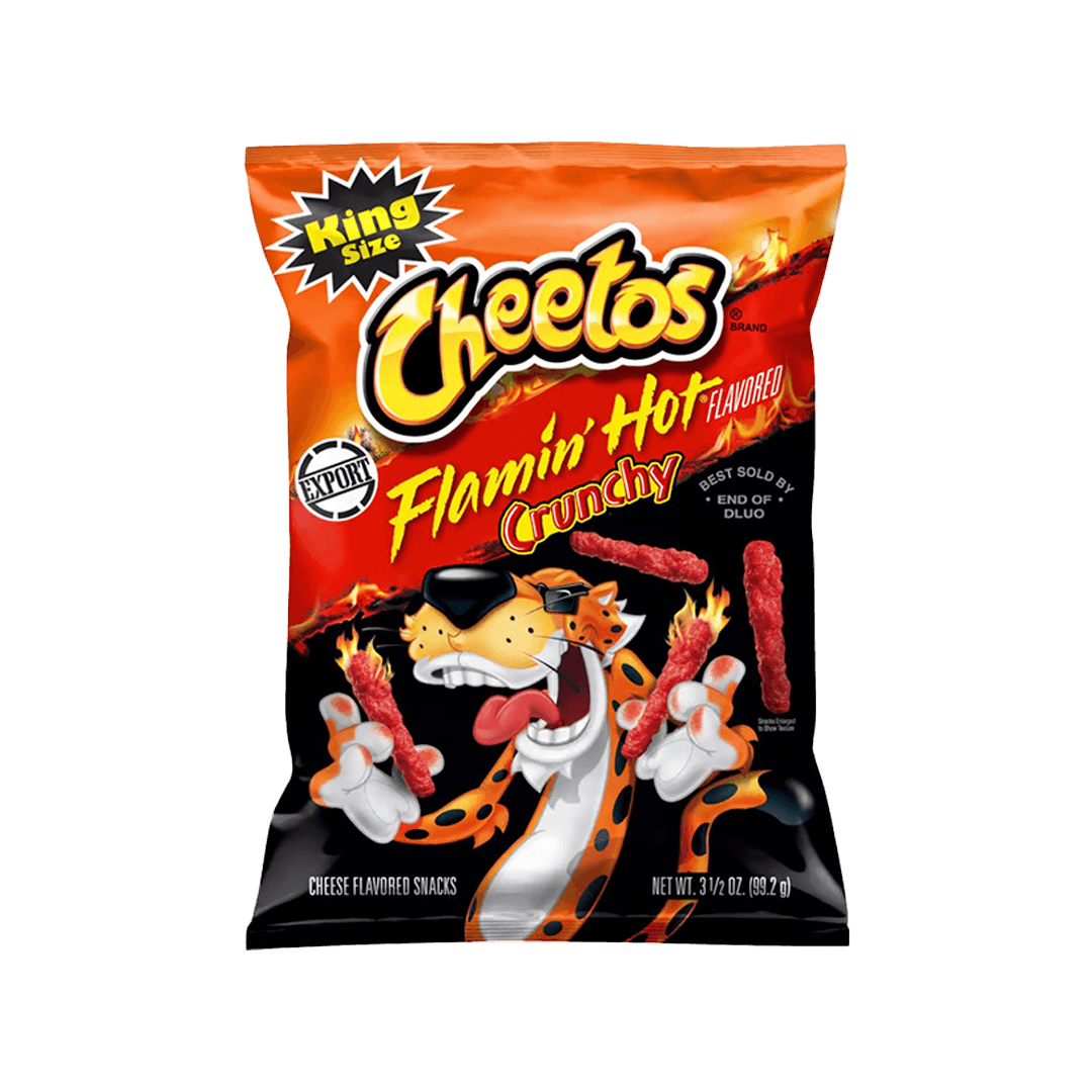 Cheetos Flamin' Hot Crunchy USA King Size - FragFuel