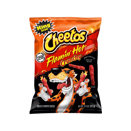 Cheetos Flamin' Hot Crunchy USA King Size - FragFuel