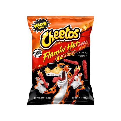 Cheetos Flamin' Hot Crunchy USA King Size - FragFuel