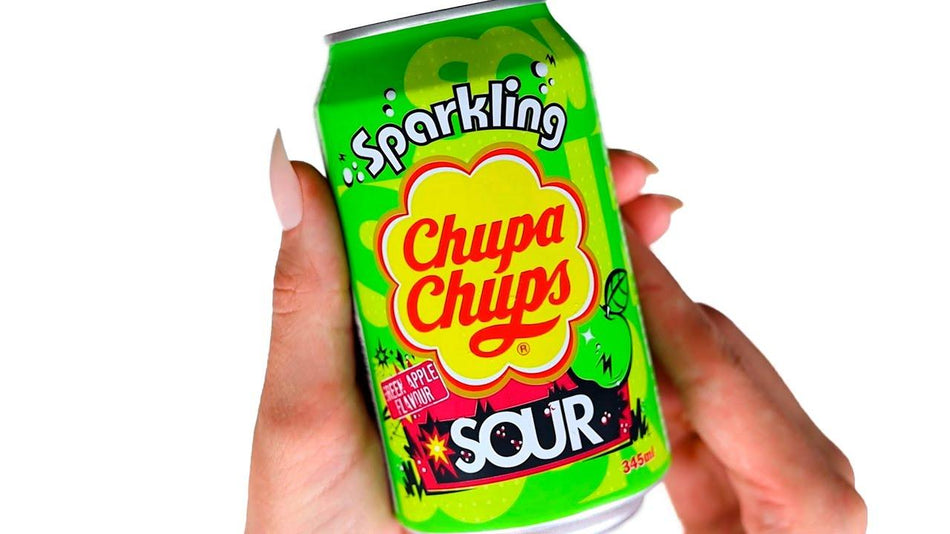 Chupa Chups Sour Green Apple Sparkling Flavour - FragFuel