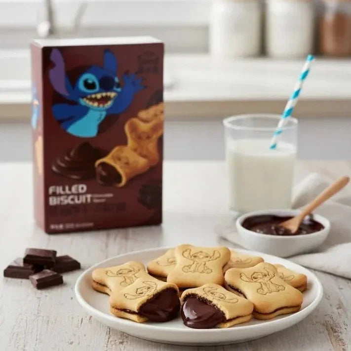 Stitch Chocolate Biscuit