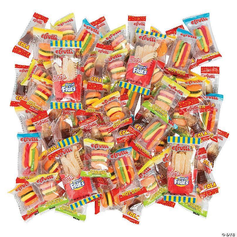 Efrutti Gummi Candy Mini Burger - FragFuel