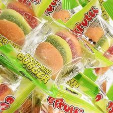 Efrutti Gummi Mini Burger Sour - FragFuel