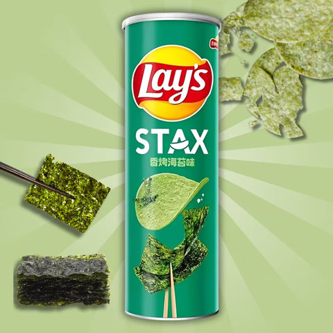 Lay‘s Stax Roasted Seaweed