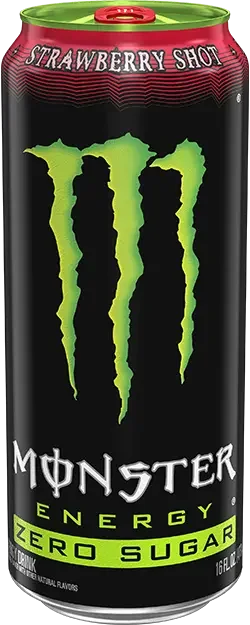 Monster Energy Zero Sugar Strawberry Shot
