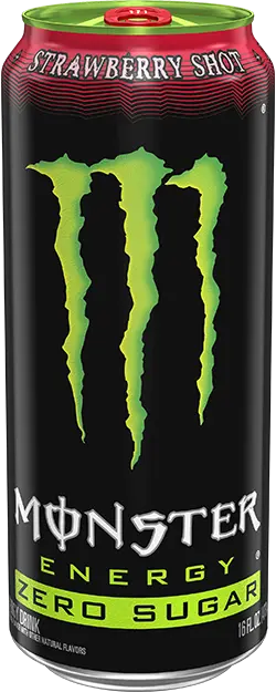 Monster Energy Zero Sugar Strawberry Shot
