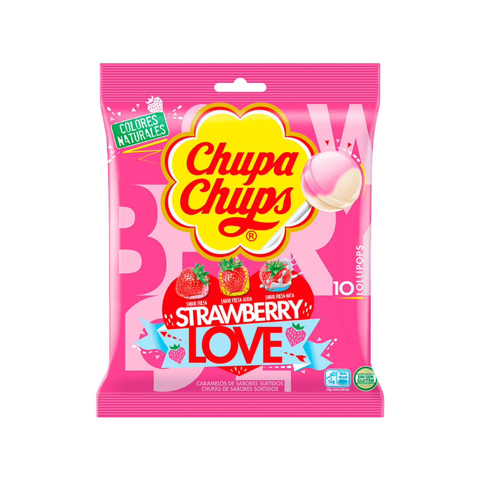 Chupa Chups Strawberry Love