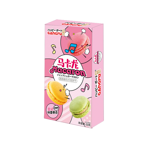 Macarons Strawberry Popping Candy CX