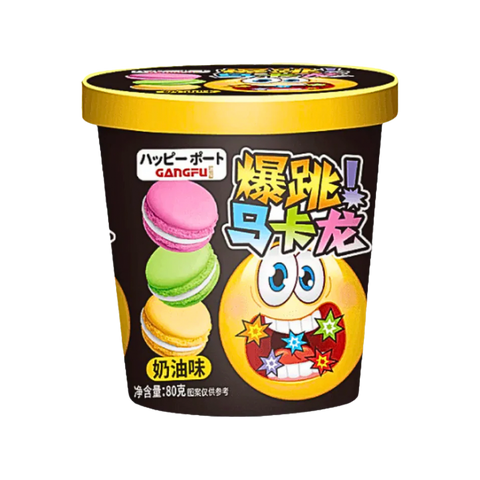 Macarons Creamy Popping Candy Bowl