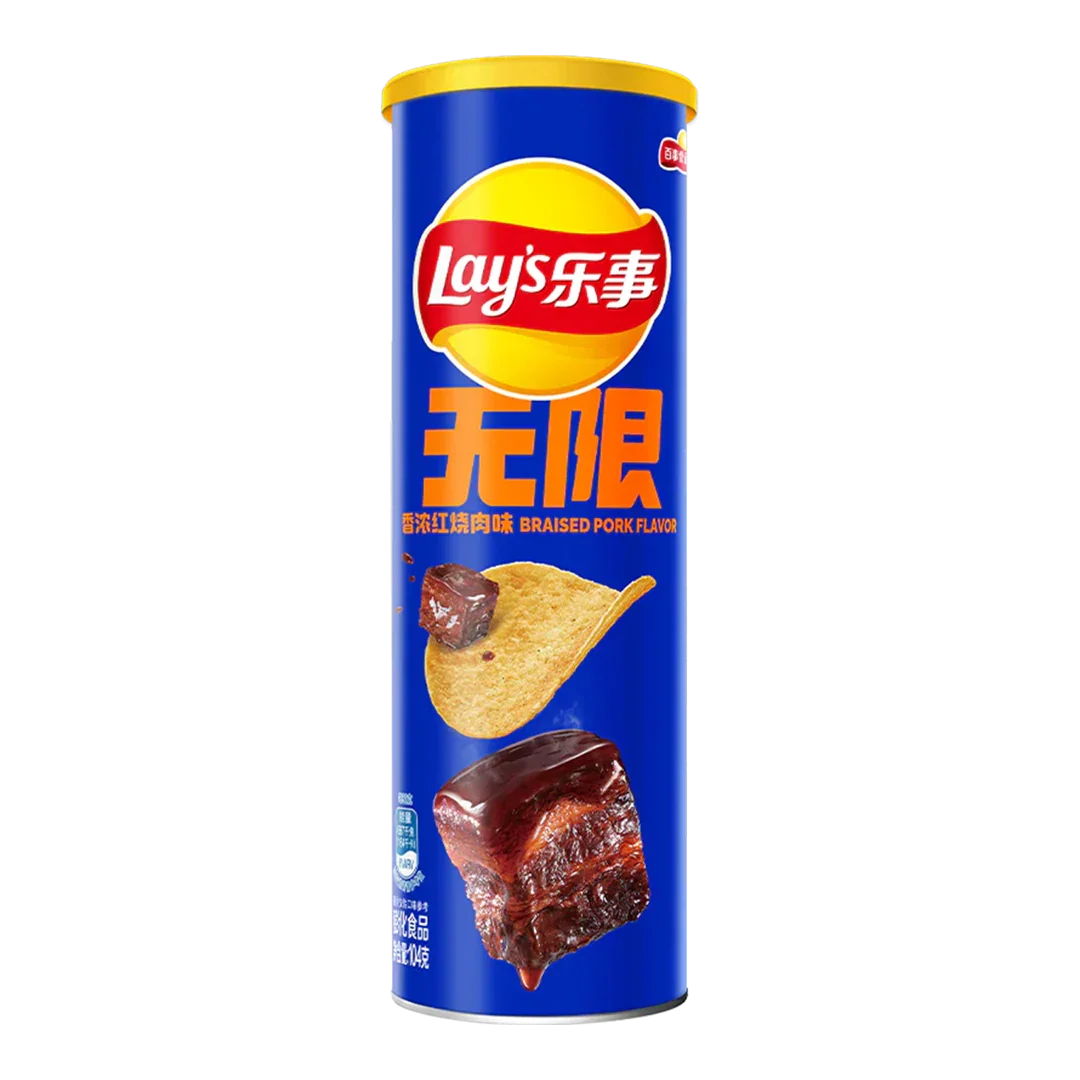 Lay's Stax Braised Pig