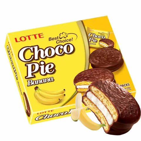 Lotte Choco Pie Banana