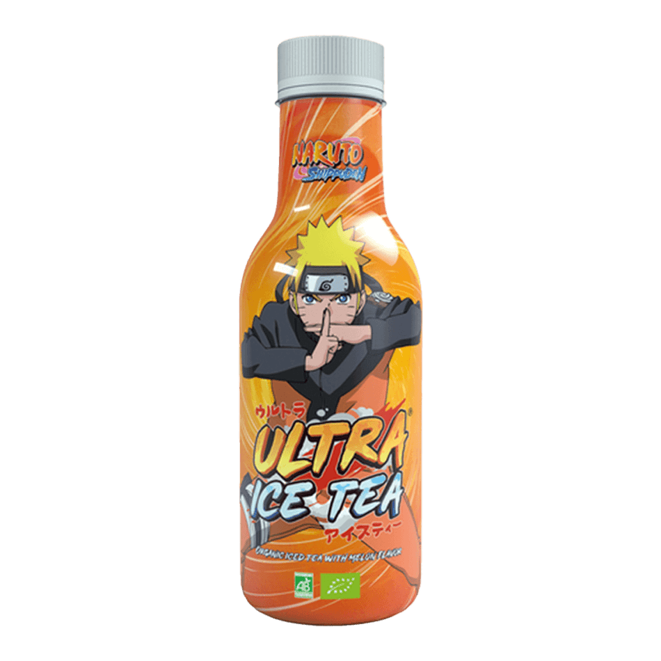 Ultra Ice Tea Naruto (Naruto) - Peach Flavor Bottle