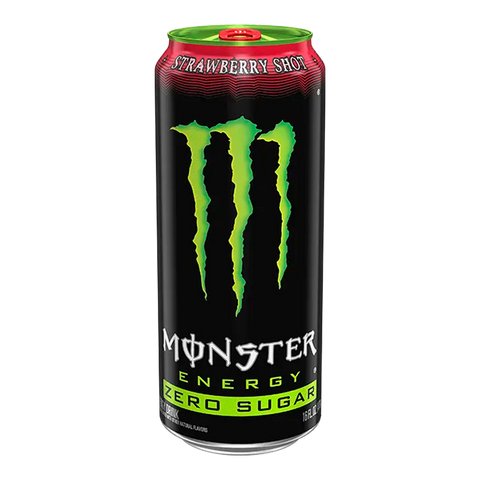 Monster Energy Zero Sugar Strawberry Shot