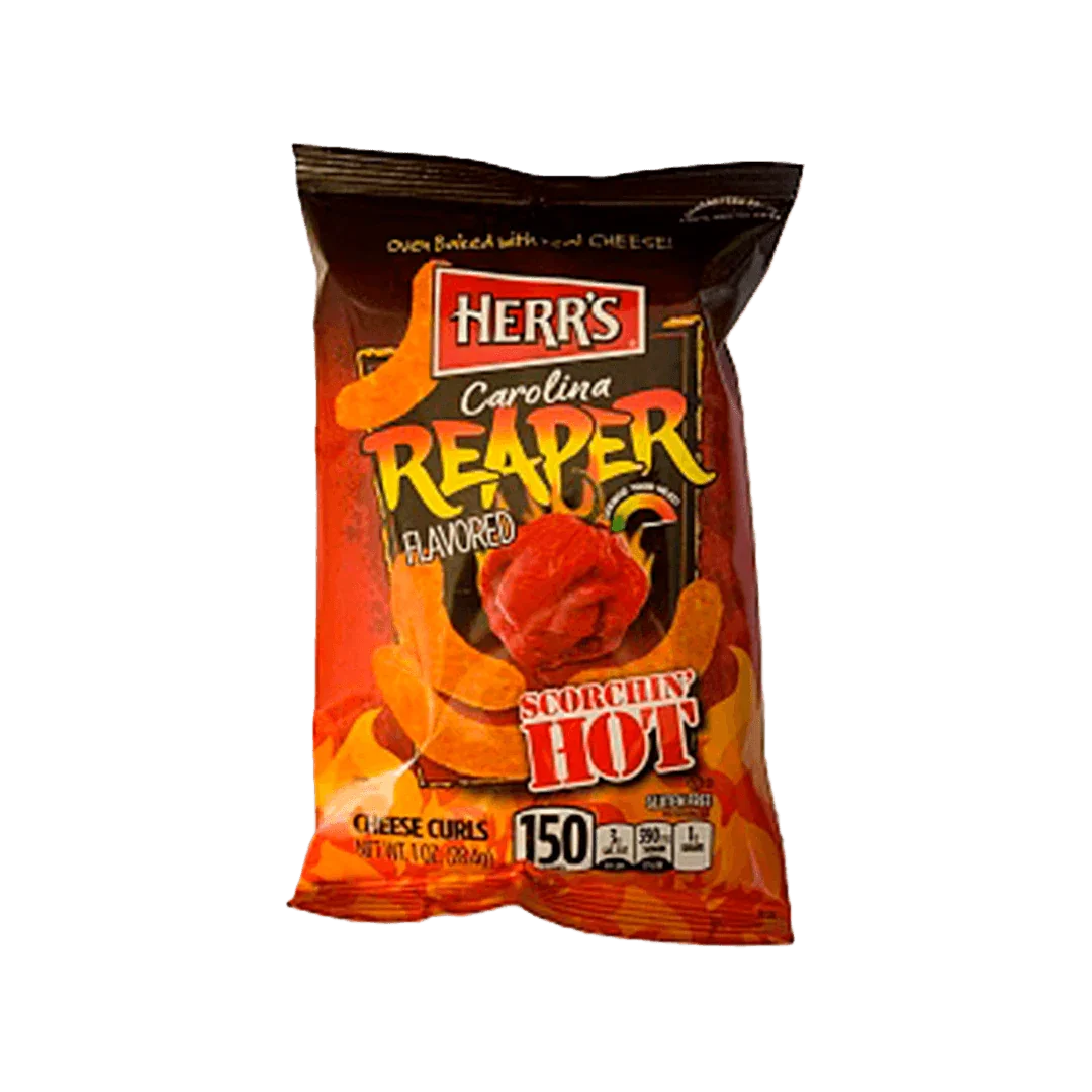 Herr's Cheese Curls Carolina Reaper - FragFuel