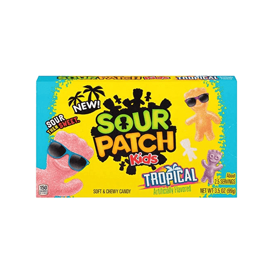 Sour Patch Kids Tropical Theater USA Box