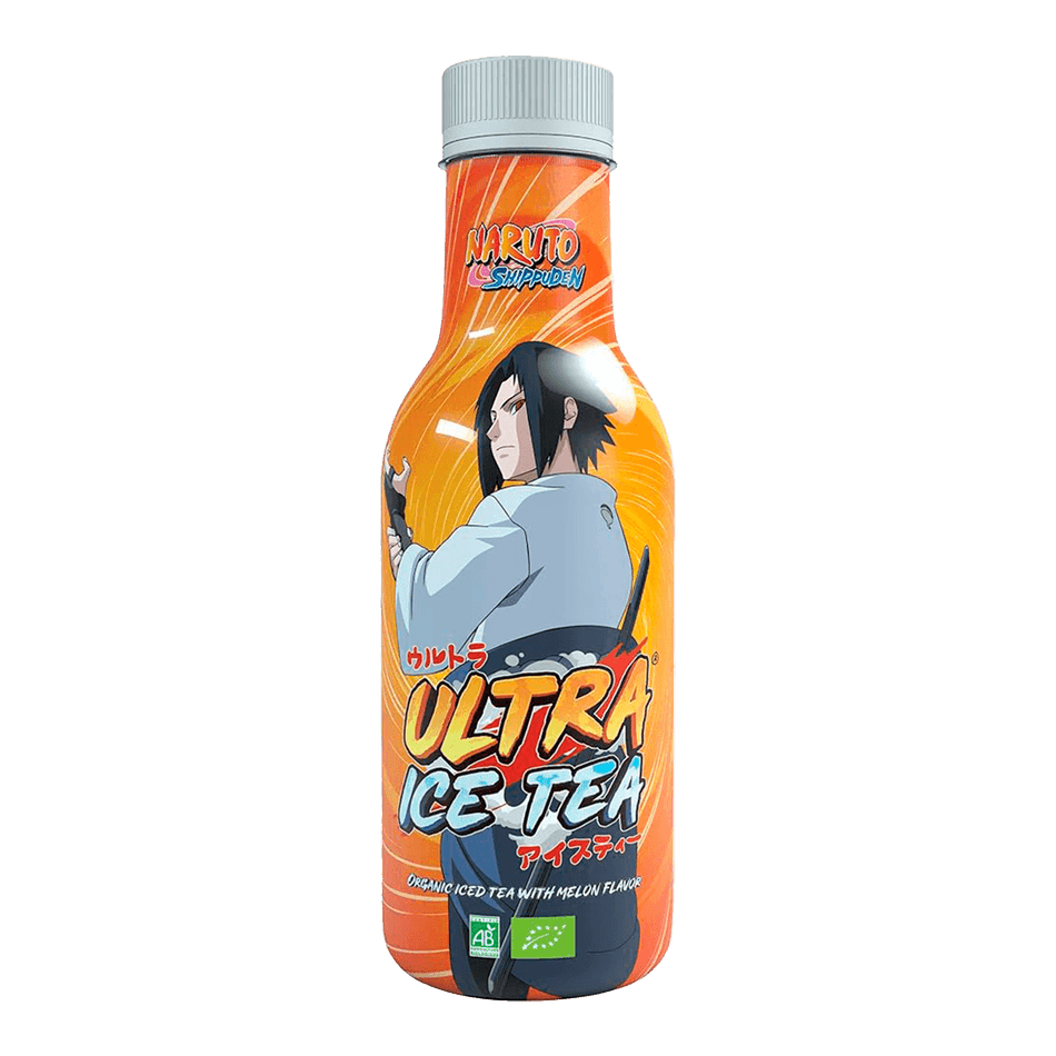 Ultra Ice Tea Sasuke (Naruto) - Peach Flavor Bottle