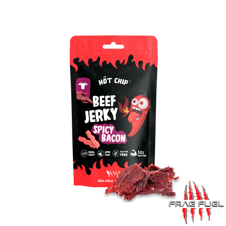 Hot Chip Jerky Chilli Bacon - FragFuel